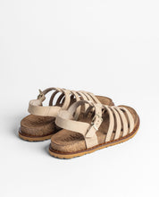 Flat sandal BOLUS-107 beige