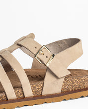 Flat sandal BOLUS-107 beige