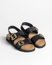 Flat sandal BOLUS-252 black