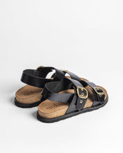 Flat sandal BOLUS-252 black