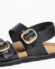 Flat sandal BOLUS-252 black