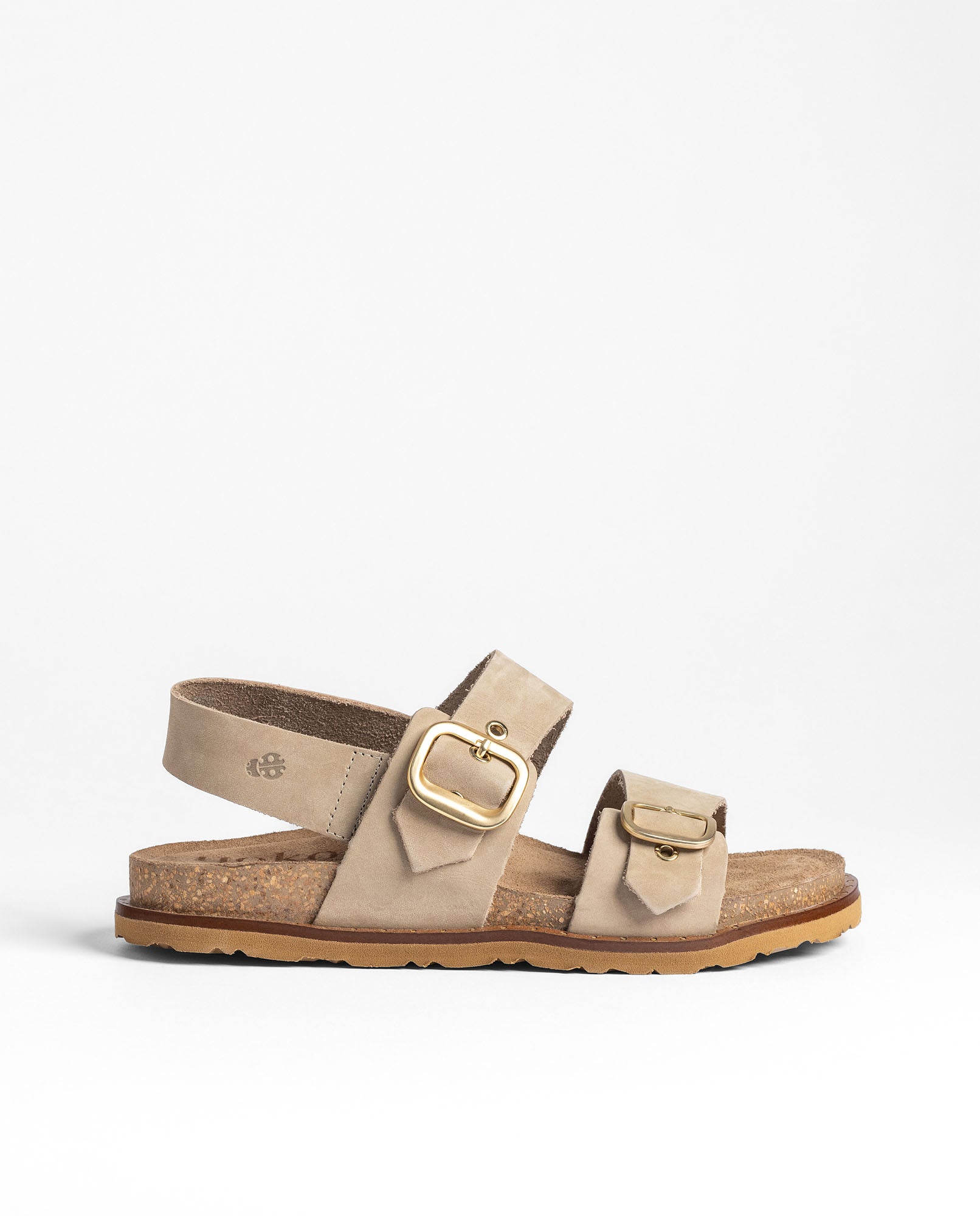Flache Sandale BOLUS-252 beige