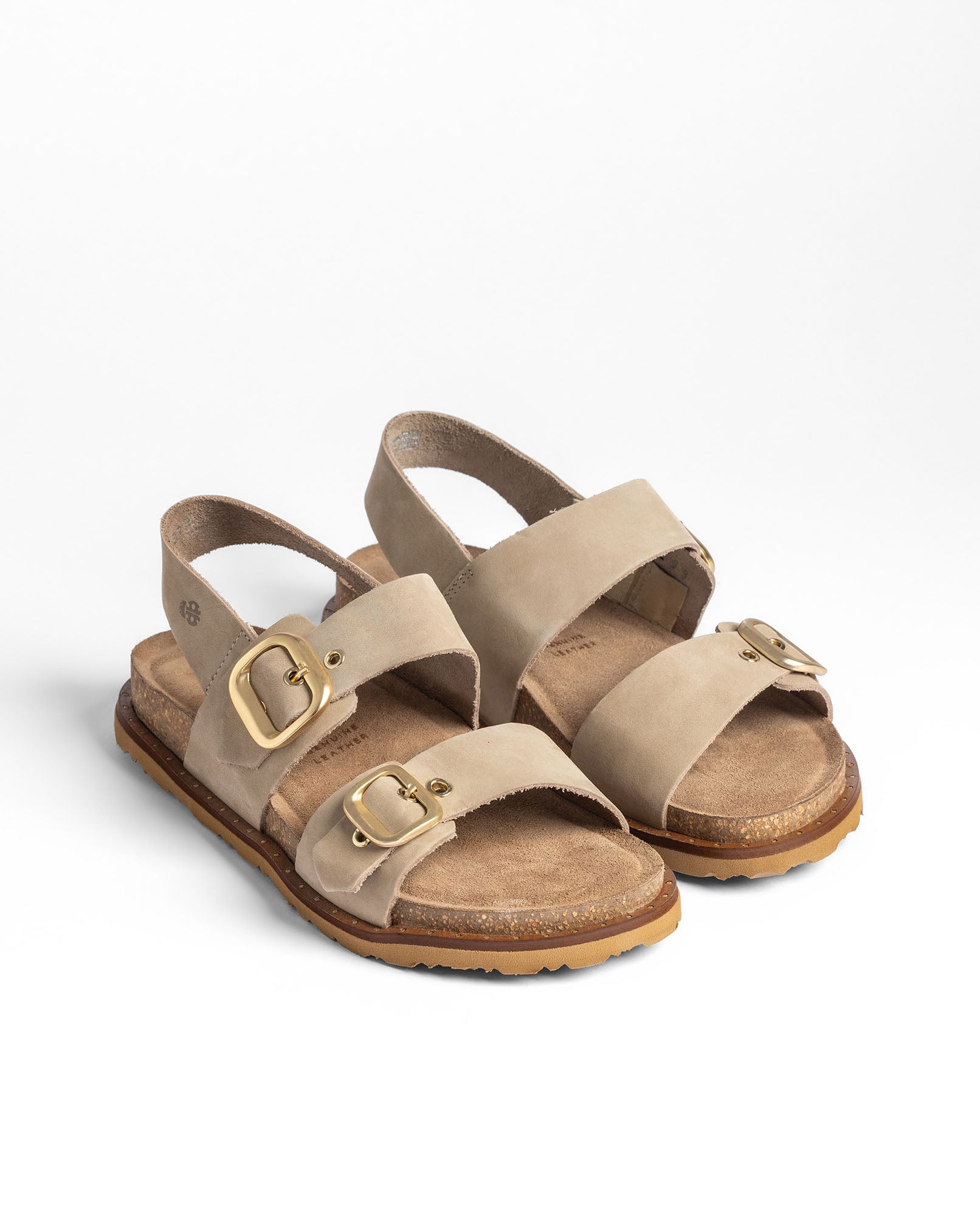 Sandalia plana BOLUS-252 beige