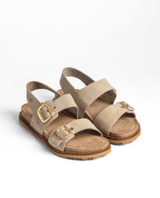 Sandalia plana BOLUS-252 beige