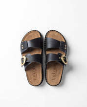 Sandalia plana BOLUS-254 negro