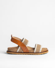 Flat sandal BOLUS-255 brown