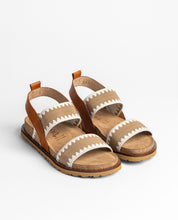 Flat sandal BOLUS-255 brown