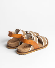 Flat sandal BOLUS-255 brown