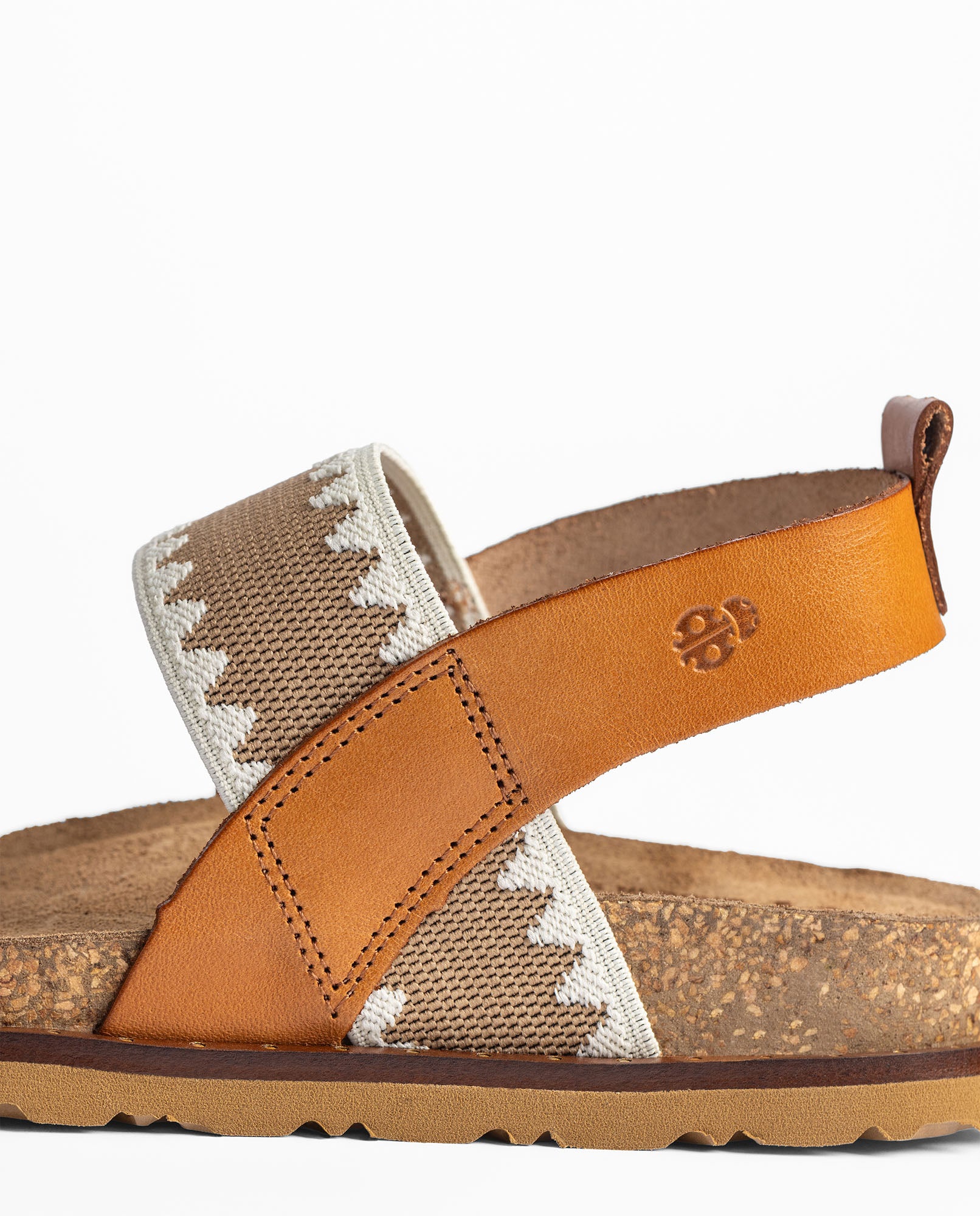 Flat sandal BOLUS-255 brown