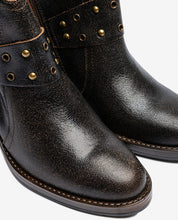 Botín de tacón BRAVA-001 marrón