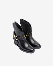 Botín de tacón BRAVA-001 negro