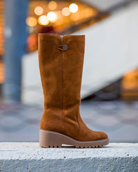 Bota de cuña COLMAR-004 marrón