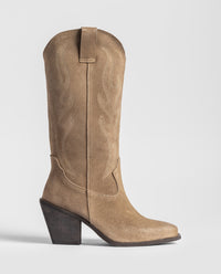 Stiefel mit Absatz DAKOTA-262 braun
