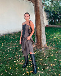 Stiefel mit Absatz PILSEN-001 Schwarz