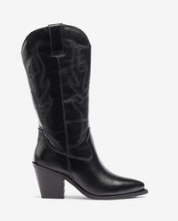 Bota de tacón RID-403 negro