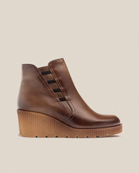 Wedge ankle boot MADONA-006 brown