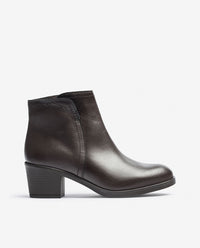 Heeled ankle boot LILLE-016 brown