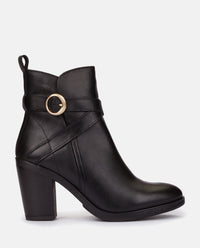 Bottine à talon TOURS-006 noir