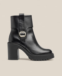 Heeled ankle boot TUNA-005 black