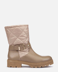 Flat ankle boot BERNA-003 beige