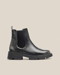 Flat ankle boot ELZE-001 gray