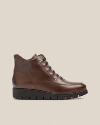 Flat ankle boot MANILA-003 brown