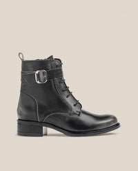 Flat ankle boot MONS-005 grey