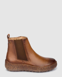 flat ankle boot torino 003 brown