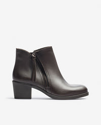 Bottine à talon LILLE-020 marron