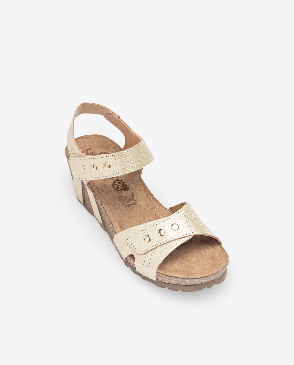 Keilsandale CADIZ-303 Gold