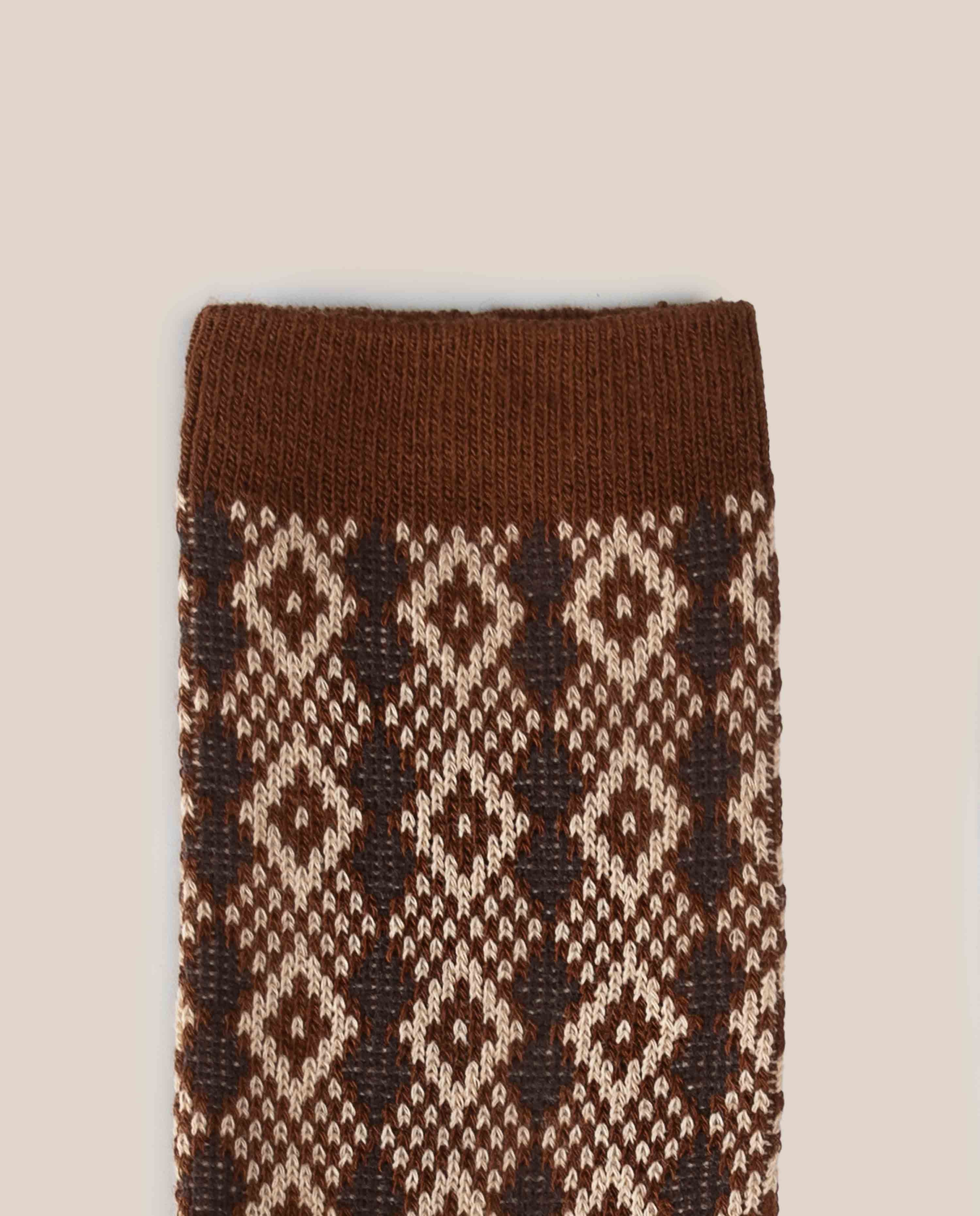Calcetín Rombo Marrón_36334.jpg
