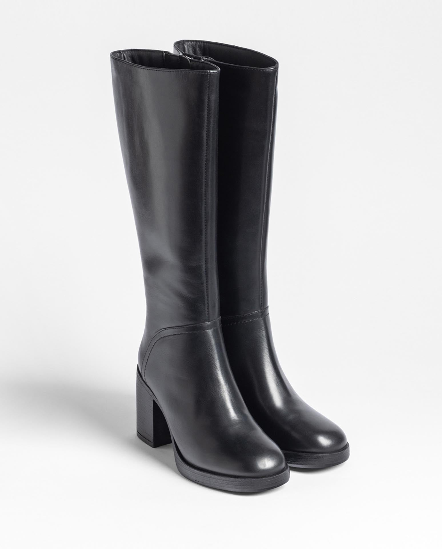 Damenstiefel Absatz DEGAS-261 schwarz