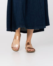 Flache Sandale MANACOR-001 rosa