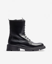 Botín plano ELZE-010 negro