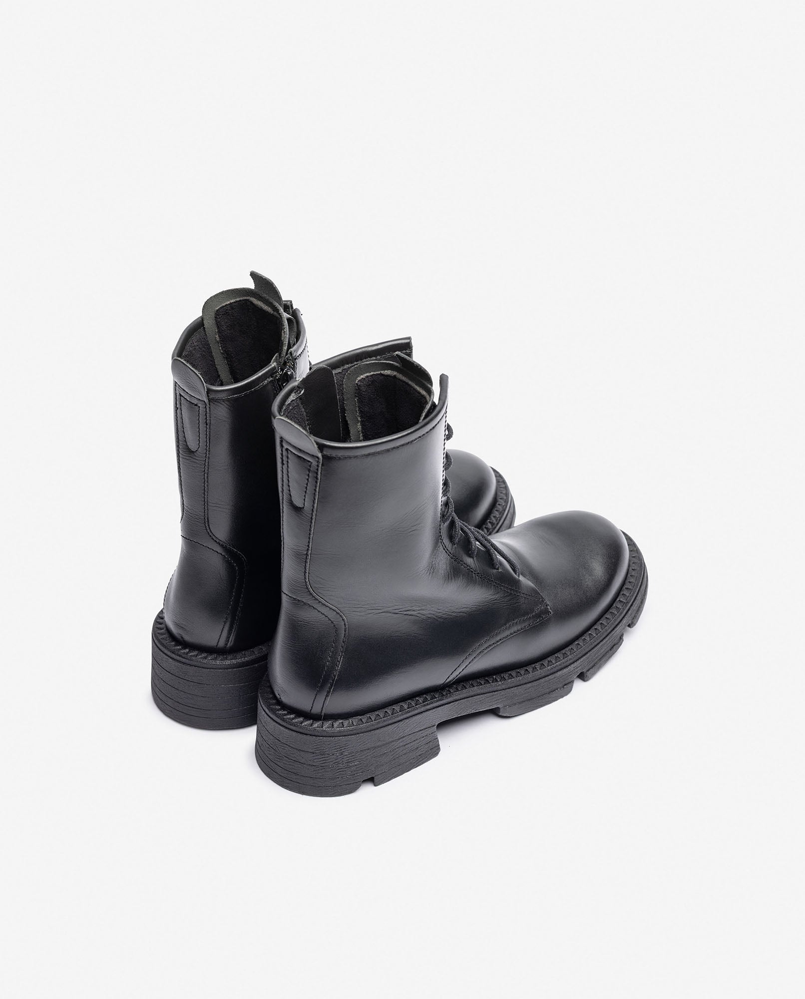 Botín plano ELZE-010 negro