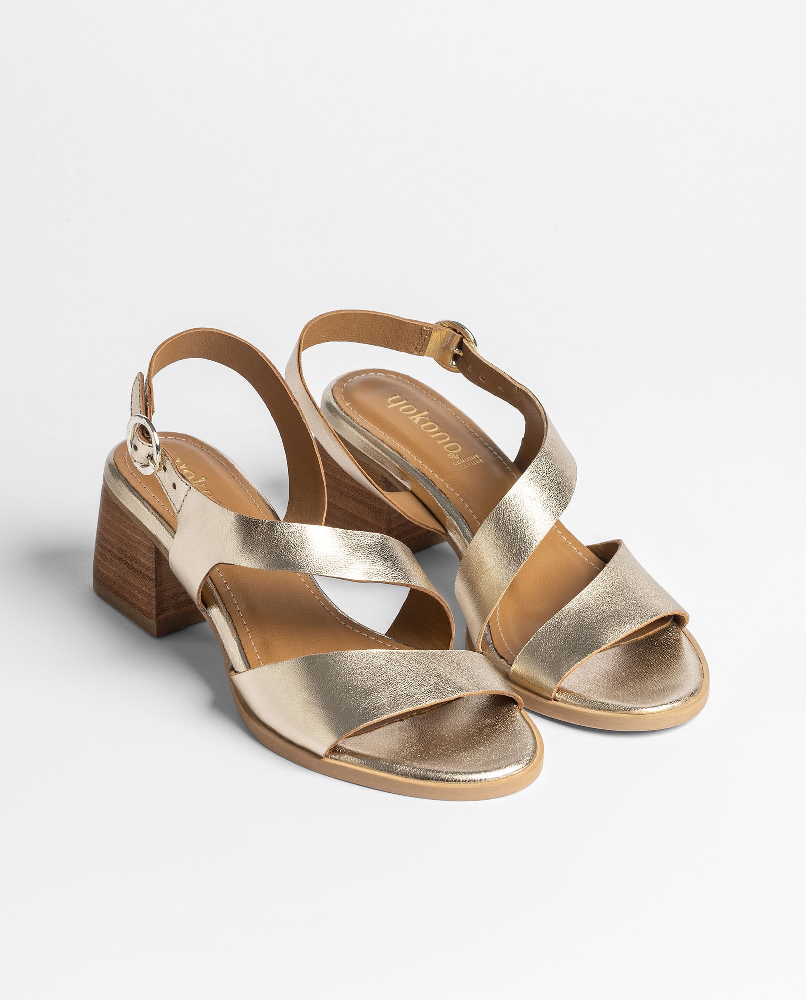 Sandalia de tacón GOLI 252 dorado