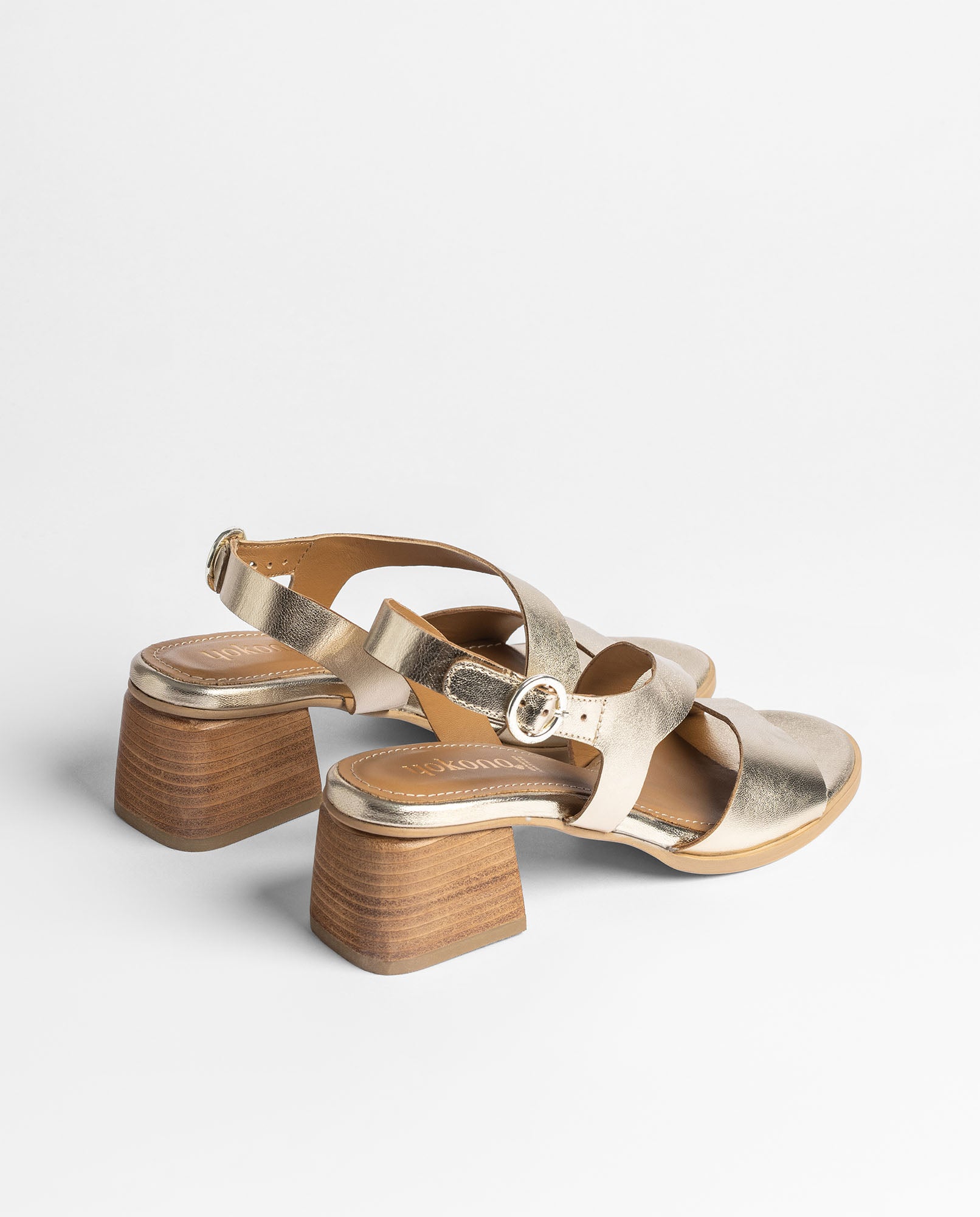 Sandalia de tacón GOLI 252 dorado