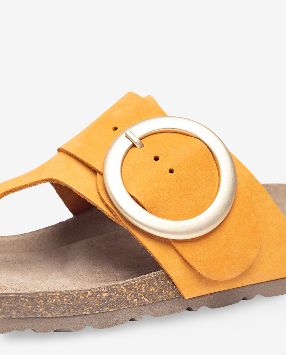 Flache Sandale GRANADA-704 orange