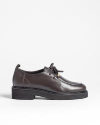 Flacher Schuh GREDOS-262 dunkelbraun