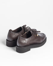 Flacher Schuh GREDOS-262 dunkelbraun