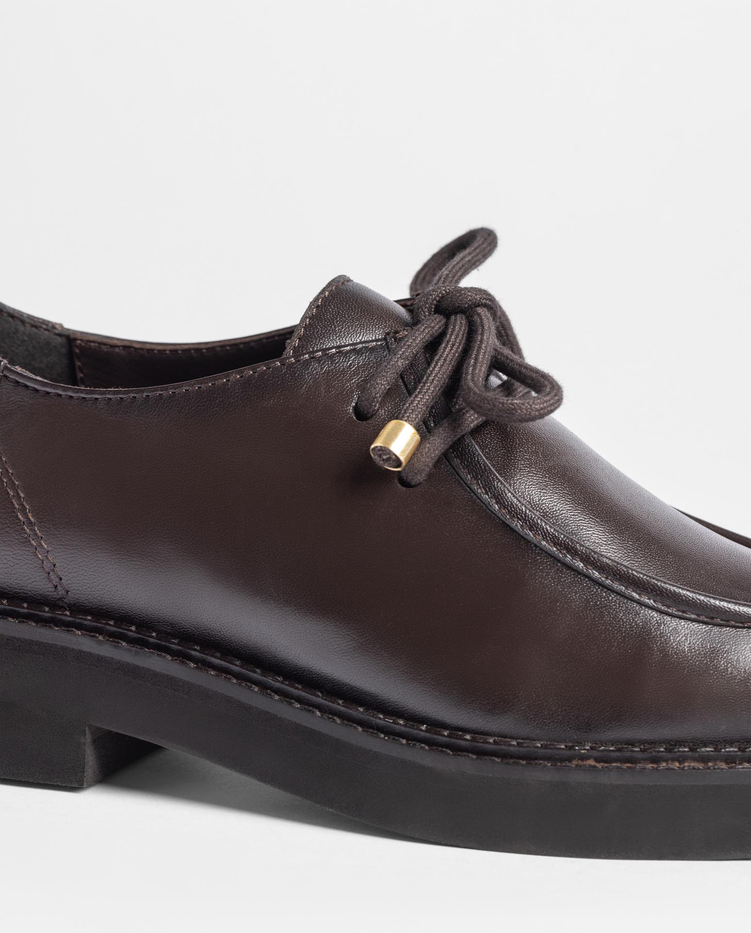 Flacher Schuh GREDOS-262 dunkelbraun