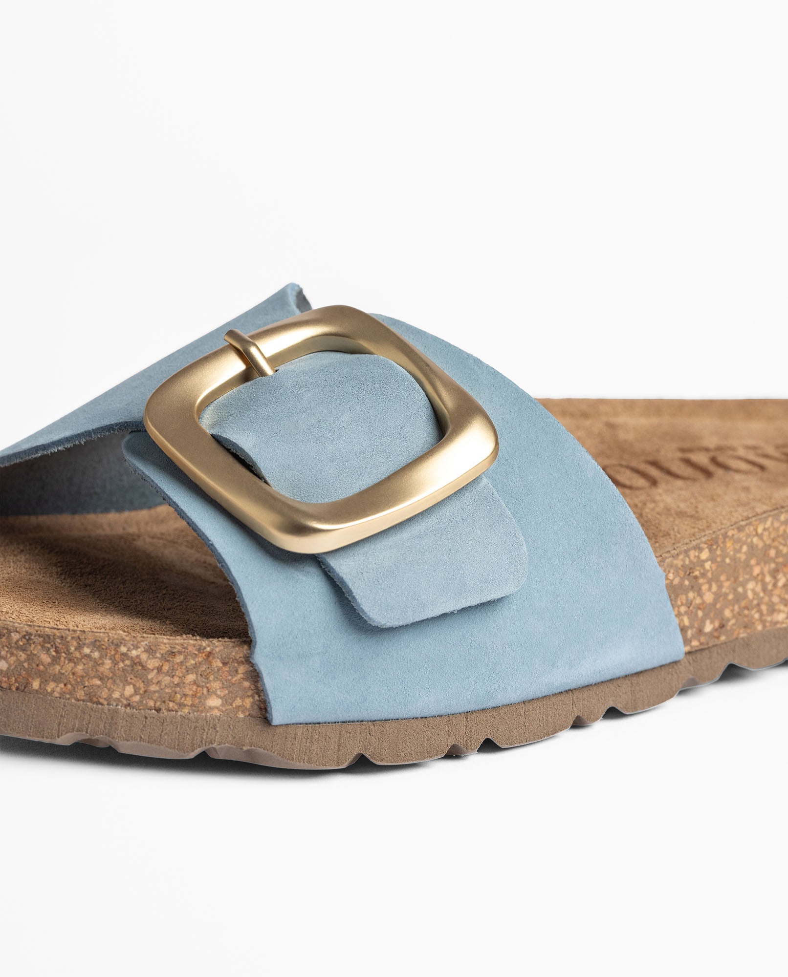 Flache Sandale JERBA-114 blau