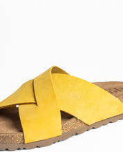 Sandale plate JERBA-300 jaune