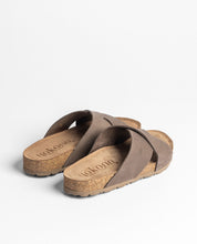 Sandale plate JERBA-300 marron