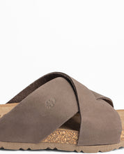 Sandale plate JERBA-300 marron