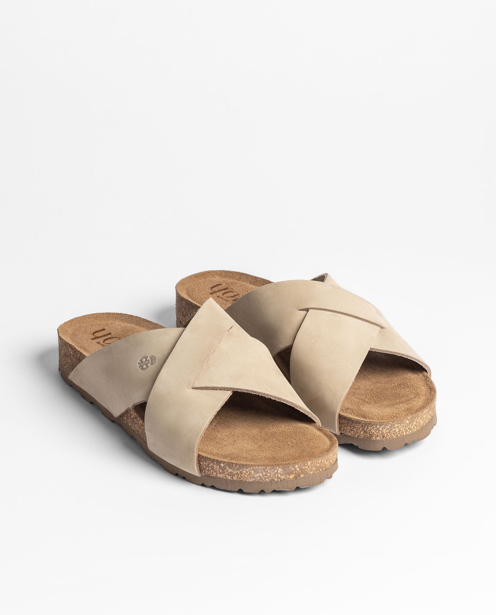 Flat sandal JERBA-300 beige