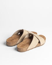Flat sandal JERBA-300 beige