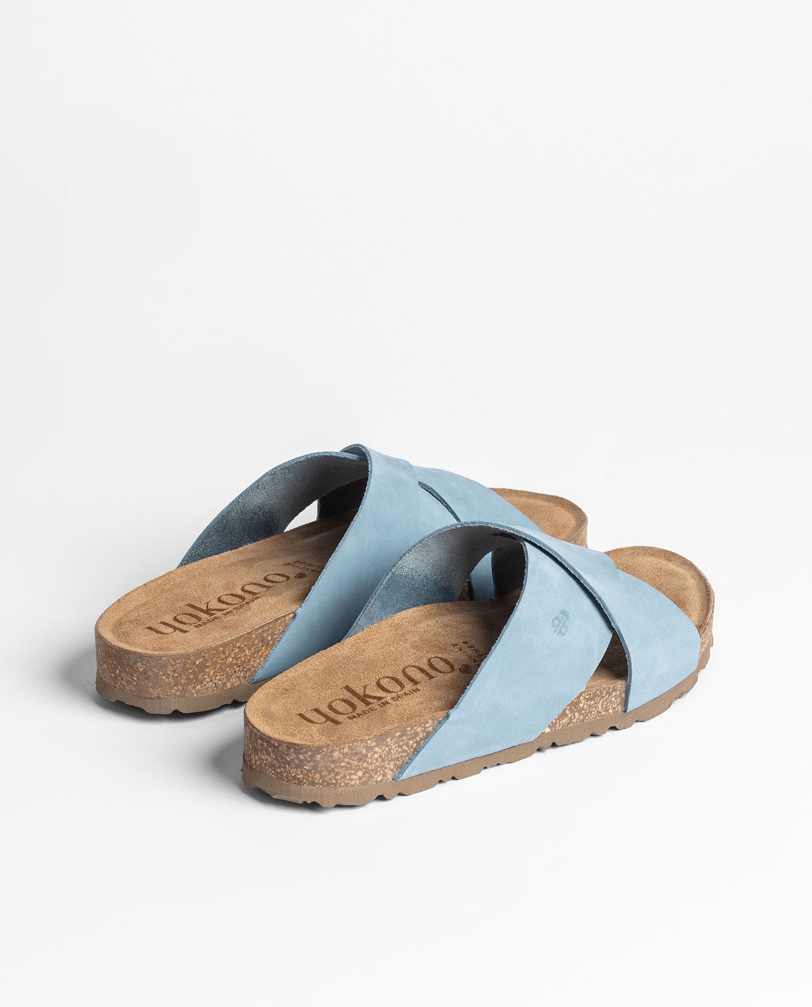 Flache Sandale JERBA-300 blau