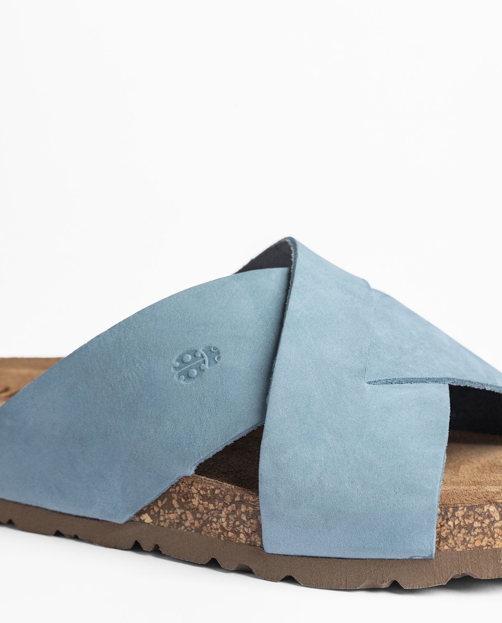 Flache Sandale JERBA-300 blau