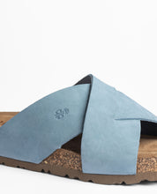 Flache Sandale JERBA-300 blau